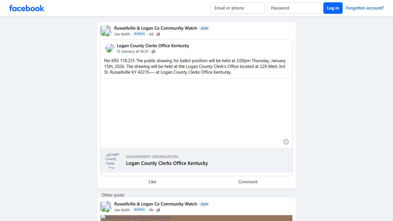 Russellville & Logan Co Community Watch | Facebook